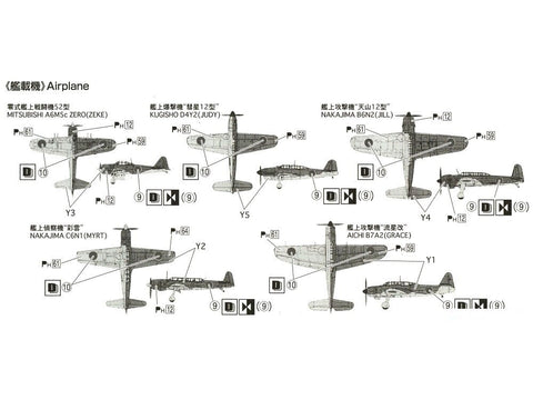 Aoshima Water Line: japonų lėktuvnešis Taiyo 1/700 (04520)