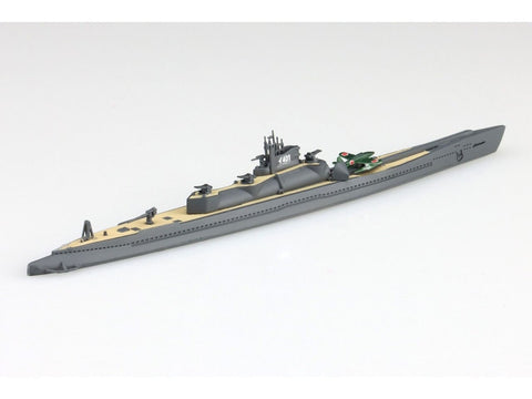 Aoshima Japonų povandeninis laivas I-401, 1/700 Water Line, atnaujinta versija