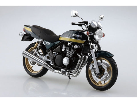 Aoshima Kawasaki Zephyr ZR400C '02 1:12 plastikinis surinkimo rinkinys