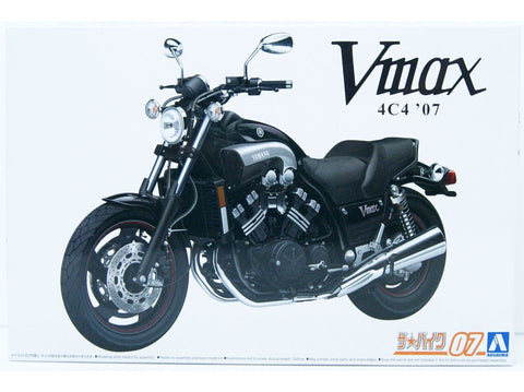 Yamaha V-MAX 2007 1/12 Aoshima plastikinis surenkamas motociklo modelis