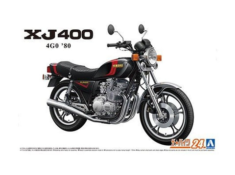 Aoshima Yamaha XJ400 4G0 1980 1/12 plastikinis surenkamas modelis 06367