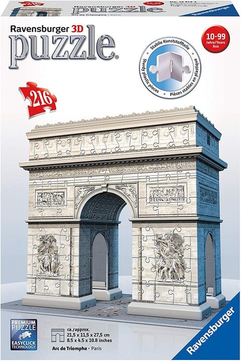 Arc de Triomphe 3D - RAVENSBURGER dėlionėHOBI.LT 🇱🇹