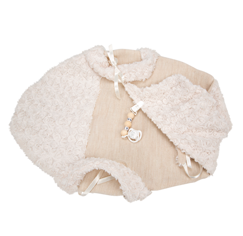 Arias Reborn kūdikio kolekcinė lėlė 45 cm – rankų darbo su rūbeliais