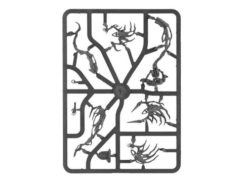 Nighthaunt Spirit Hosts – Warhammer AoS rinkinys (3 miniatiūros, 50 mm bazės)