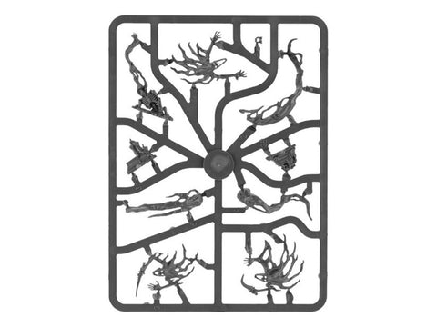 Nighthaunt Spirit Hosts – Warhammer AoS rinkinys (3 miniatiūros, 50 mm bazės)