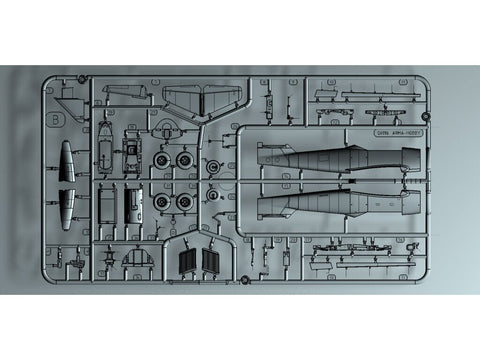 Messerschmitt Me-262A-1a/WGr.21 plastikinis lėktuvo modelis 1/72 Arma Hobby