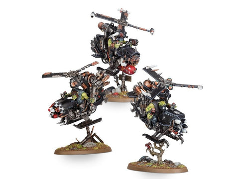 Warhammer 40k Orkų greito puolimo rinkinys: Deffkoptos ir Buggy