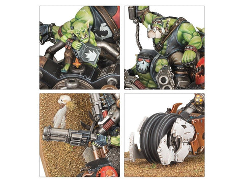 Warhammer 40k Orkų greito puolimo rinkinys: Deffkoptos ir Buggy