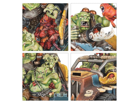 Warhammer 40k Orkų greito puolimo rinkinys: Deffkoptos ir Buggy