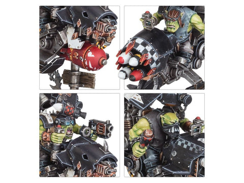 Warhammer 40k Orkų greito puolimo rinkinys: Deffkoptos ir Buggy