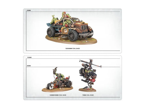 Warhammer 40k Orkų greito puolimo rinkinys: Deffkoptos ir Buggy