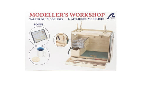 Artesania Latina nešiojama modeliavimo darbo stotis su korpuso atrama, 27648-N