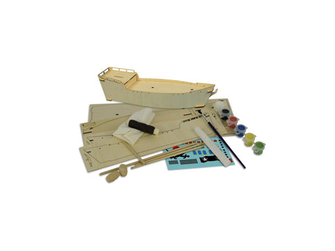 Artesania Latina surenkamas medinis piratų laivas 32,5 cm vaikams 8+