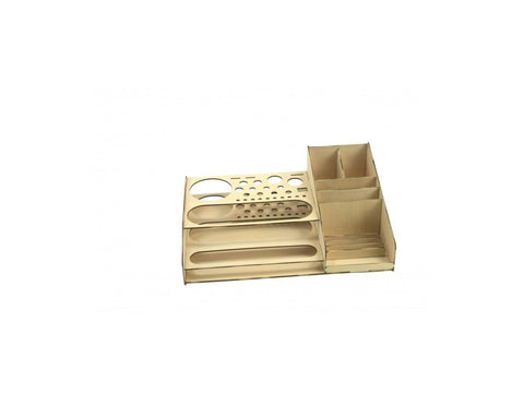 Artesania Latina dažų ir įrankių organizatorius, medinis 27648-TP