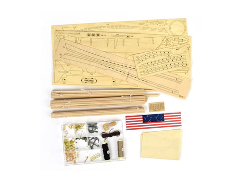 Artesania Latina škuna Virginia 1:41 medinis laivo modelio rinkinys