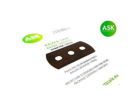 ASK pjūklas, simetriški 43/43 dantys, ypač lygus pjūvis, 200-T0009