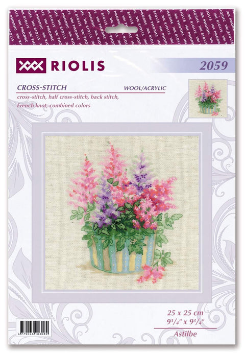 Astilbe Siuvinėjimo rinkinys iš RIOLIS Nr.: 2059HOBI.LT 🇱🇹