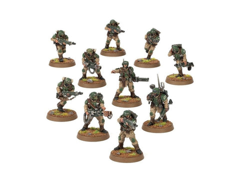 Warhammer 40,000 Astra Militarum Cadian Shock Troops rinkinys
