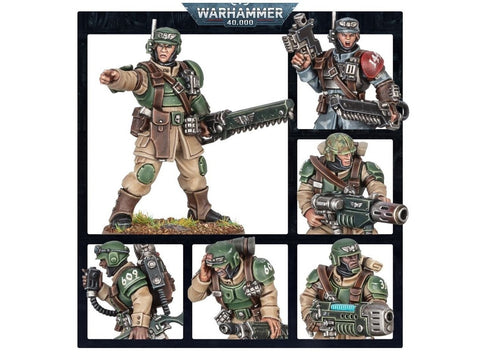 Warhammer 40,000 Astra Militarum Cadian Shock Troops rinkinys