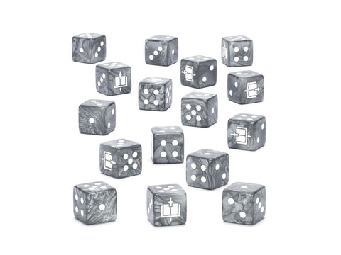 Grey Knights kauliukų rinkinys (16 vnt.) – Warhammer 40k