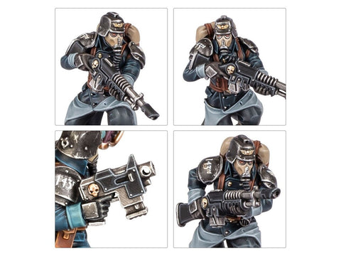 Warhammer 40k Death Korps of Krieg pėstininkų rinkinys (10 figūrėlių)