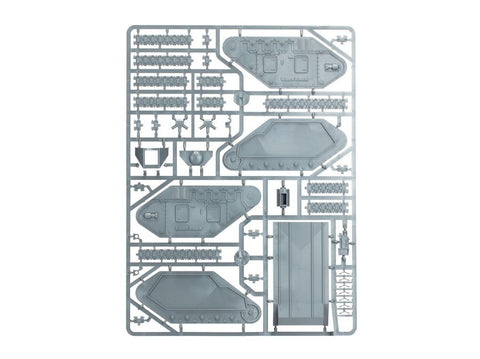 Leman Russ mūšio tankas – Warhammer 40,000 Astra Militarum plastikinis rinkinys