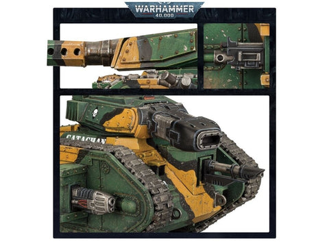 Leman Russ mūšio tankas – Warhammer 40,000 Astra Militarum plastikinis rinkinys