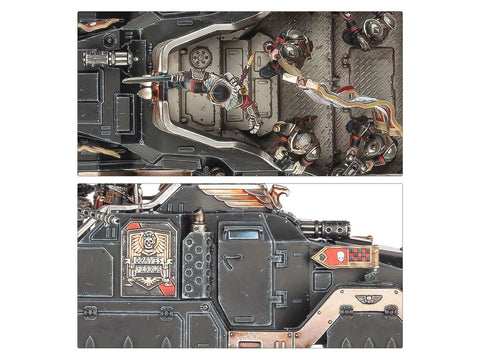 Warhammer 40,000 Astra Militarum Commissar Graves miniatiūrų rinkinys