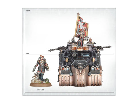 Warhammer 40,000 Astra Militarum Commissar Graves miniatiūrų rinkinys