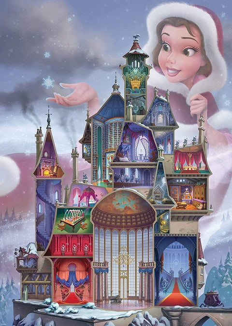 Ravensburger dėlionė „Disney pilys: Bel“, 1000 det.