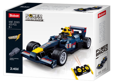 Sluban F10 sportinio automobilio RC konstruktorius, 423 det., 25,1 cm, 6+