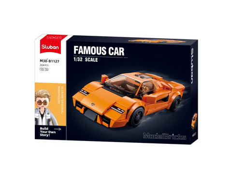 Sluban sportinis automobilis – 264 det. blokelių konstruktorius, 6+, 15,4 cm
