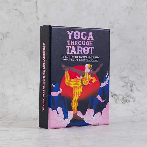 Joga ir taro kaladė: 50 kortų + vadovas sąmoningumui ir meditacijai