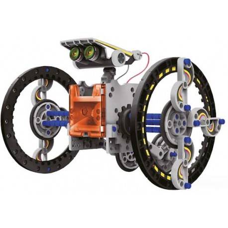 Saulės energijos robotų konstruktorius 14 viename vaikams 10+ edukacinis