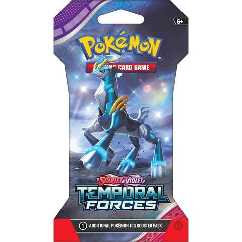 Pokémon TCG Scarlet & Violet: Temporal Forces papildymas su įmaute 10 kortų EN