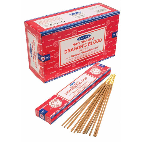 Satya smilkalai Drakono kraujas – energizuojantis namams, 15 g