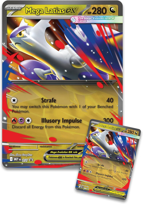 Pokémon Mega Latias EX kolekcinis TCG kortų rinkinys (anglų k.)