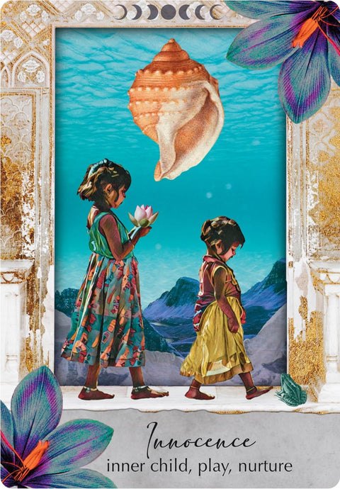 Pabudimo orakulas – 44 kortų kaladė su vadovu, Weiser Books