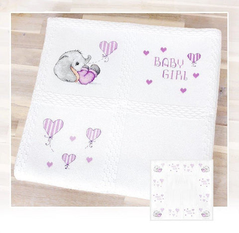 Baby Blanket SBO100 - siuvinėjimo kryželiu rinkinysHOBI.LT 🇱🇹