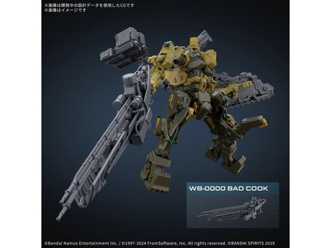 Bandai 30MM Armored Core VI surenkamas plastikinis modelis „Wrecker“ 8+