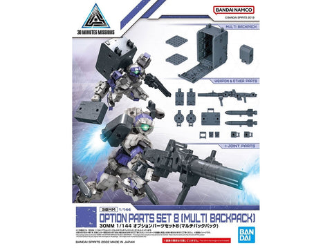 Bandai 30MM Gunpla priedų rinkinys 8 – Multi Backpack 1/144 (63388)