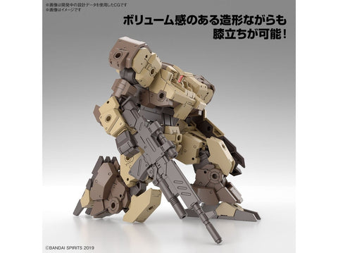 Bandai 30MM eEXM-9 Baskyrotto rudas mecha modelis 1/144