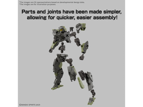 Bandai 30MM plastikinis surenkamas mecha modelis 1/144