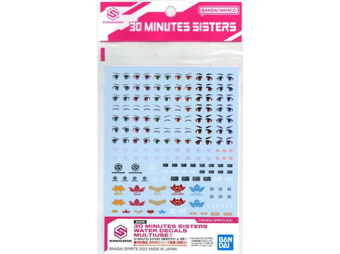 Bandai 30MS universalūs vandens lipdukai modeliams