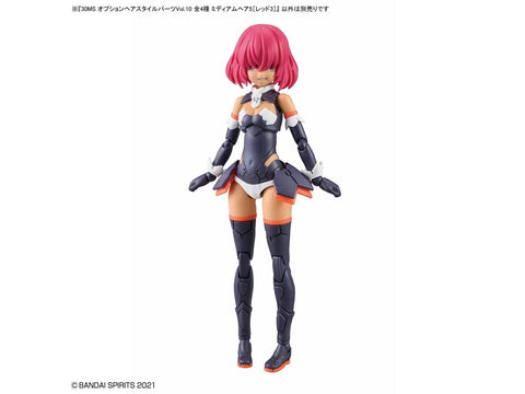 30MS figūrėlių šukuosenų detalės Vol.10, visi 4 tipai Bandai 67139
