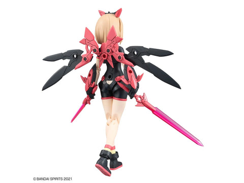 Bandai 30MS Tiasha Dahlia Wear B plastikinis Gunpla rinkinys
