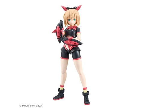 Bandai 30MS Tiasha Dahlia Wear B plastikinis Gunpla rinkinys