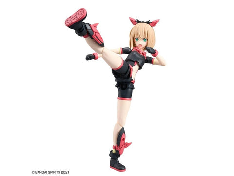 Bandai 30MS Tiasha Dahlia Wear B plastikinis Gunpla rinkinys