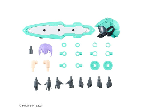 Bandai 30MS SIS-V00 Rydira A spalva plastikinis Gunpla rinkinys