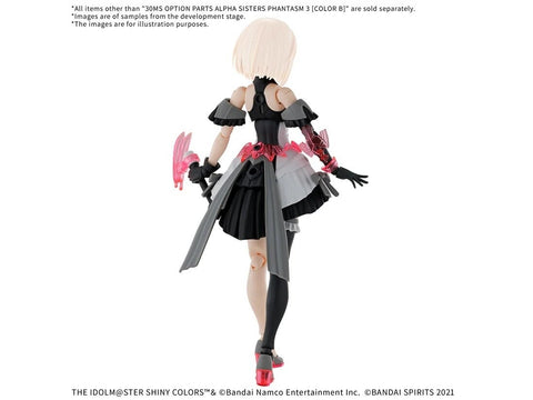Bandai 30MS Idolmaster Shiny Colors Alpha Sisters Phantasm 3 B kūnas